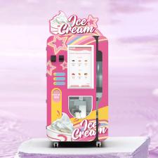 High-Yield Ice Cream Vending Machine for Malls & Airports | 15-Second Smart Soft-Serve Vending Solution with Remote Analytics